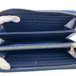 LOUIS VUITTON M61873 Zippy Wallet Epi Long Indigo Blue Unisex Z0005680