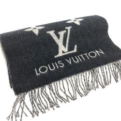 LOUIS VUITTON Louis Vuitton M71040 Echarpe Cavic Scarf Black Unisex Z0006254