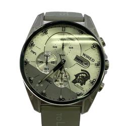 SEIKO AGAT730 WIRED KOJIMA x Kojima Productions wena Collaboration Smart Watch Silver Men's Z0006246