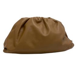 BOTTEGAVENETA Bottega Veneta The Pouch Clutch Bag Brown Unisex Z0006171