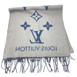 LOUIS VUITTON M75704 Echarpe Reykjavik Scarf Grey Women's Z0006076