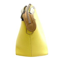 FENDI 8BL124 By the Way Medium 2way Shoulder Bag Yellow Women's Z0006009