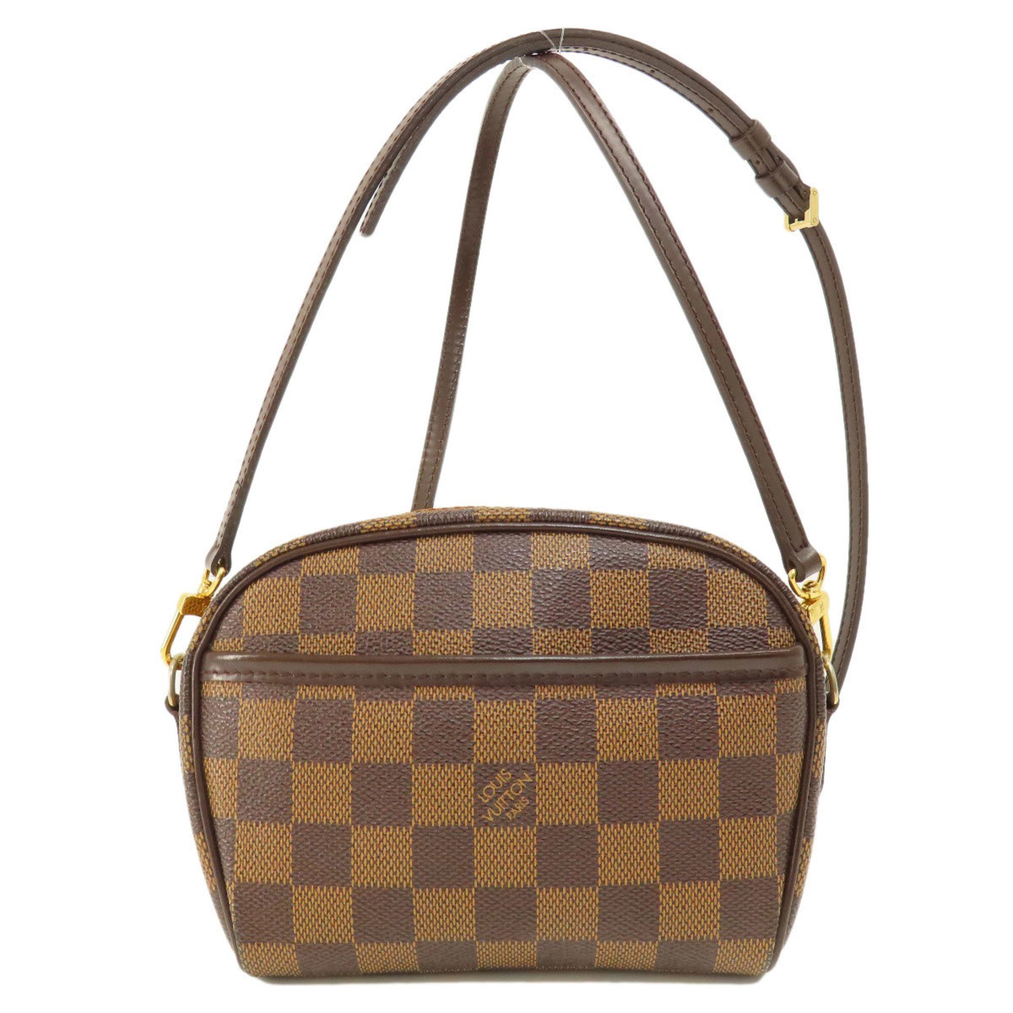 Louis Vuitton N51296 Pochette Ipanema PM Damier Ebene Shoulder Bag Canvas Women's LOUIS VUITTON