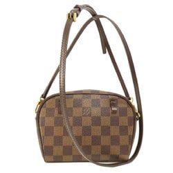 Louis Vuitton N51296 Pochette Ipanema PM Damier Ebene Shoulder Bag Canvas Women's LOUIS VUITTON