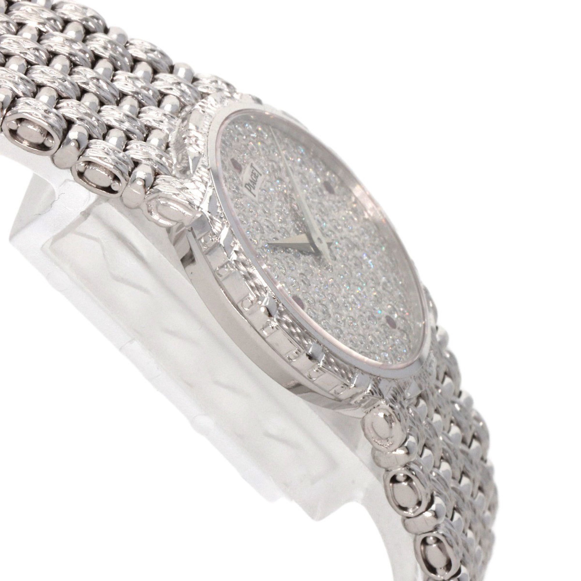 Piaget 924D23 Tradition Diamond Watch K18 White Gold/K18WG Ladies PIAGET