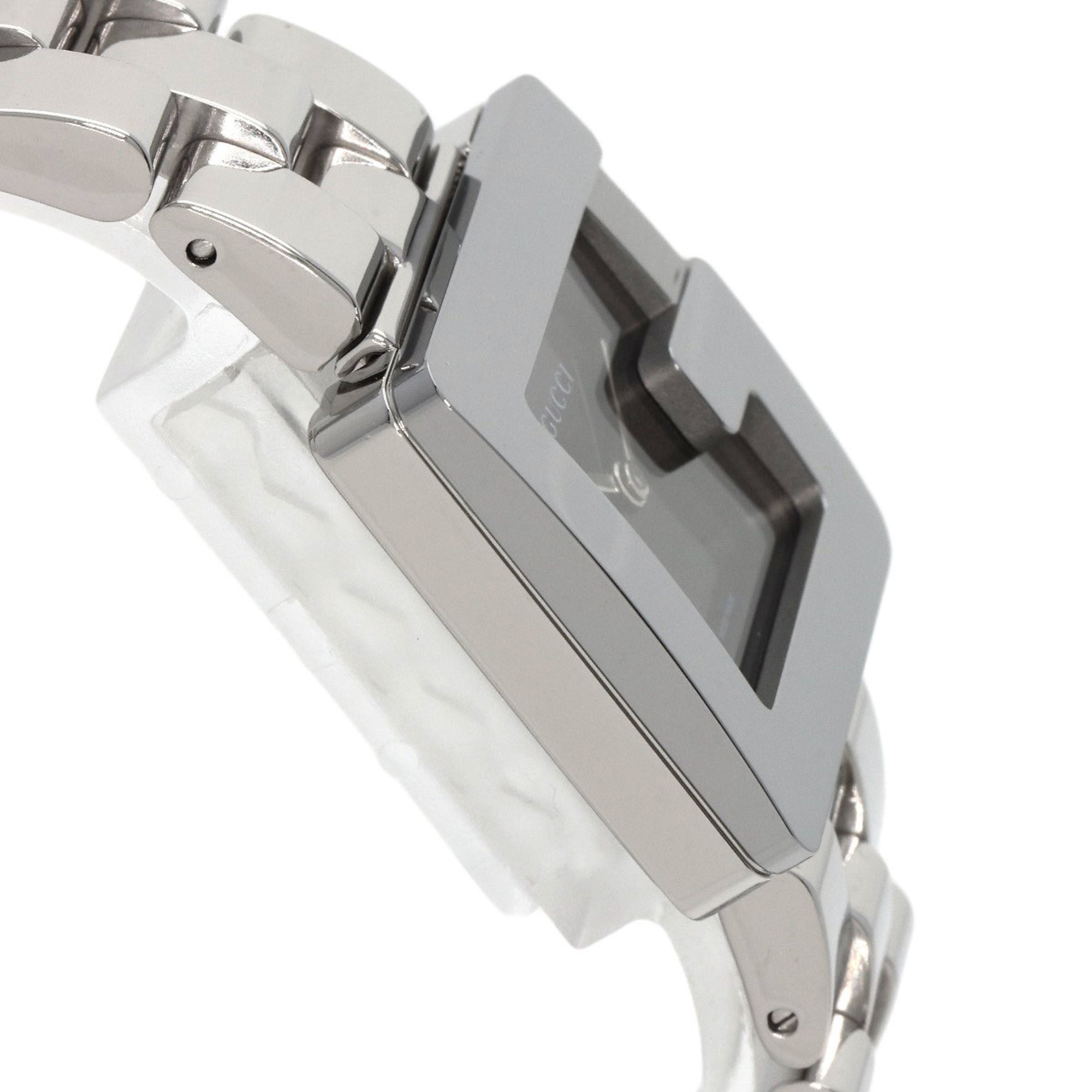 Gucci 3600J G Square Face Watch Stainless Steel/SS Boys GUCCI