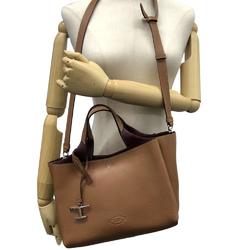 TOD'S Timeless Handbag Brown Women's Z0005826