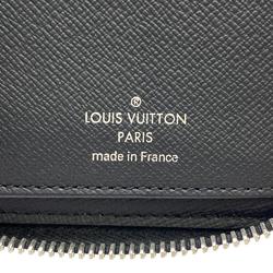LOUIS VUITTON M60965 Zippy Wallet Vertical Long Black Men's Z0005759