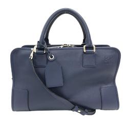 LOEWE Amazona 36 Handbag Blue Women's Z0005785