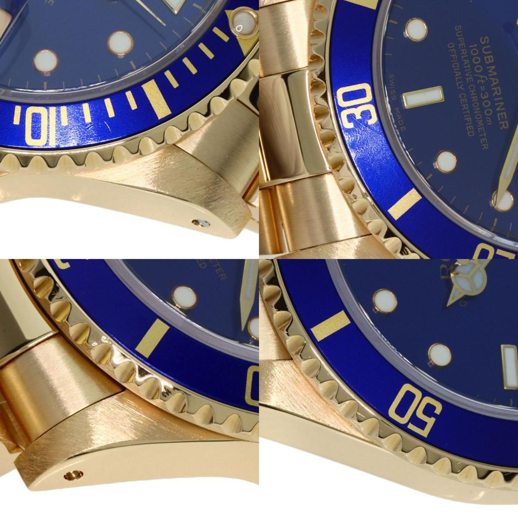 Rolex 16618 Submariner Date Watch K18 Yellow Gold/K18YG Men's ROLEX