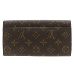 Louis Vuitton M62234 Portefeuille Sarah Monogram Fuchsia Long Wallet Canvas Women's LOUIS VUITTON