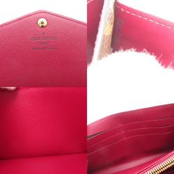 Louis Vuitton M62234 Portefeuille Sarah Monogram Fuchsia Long Wallet Canvas Women's LOUIS VUITTON