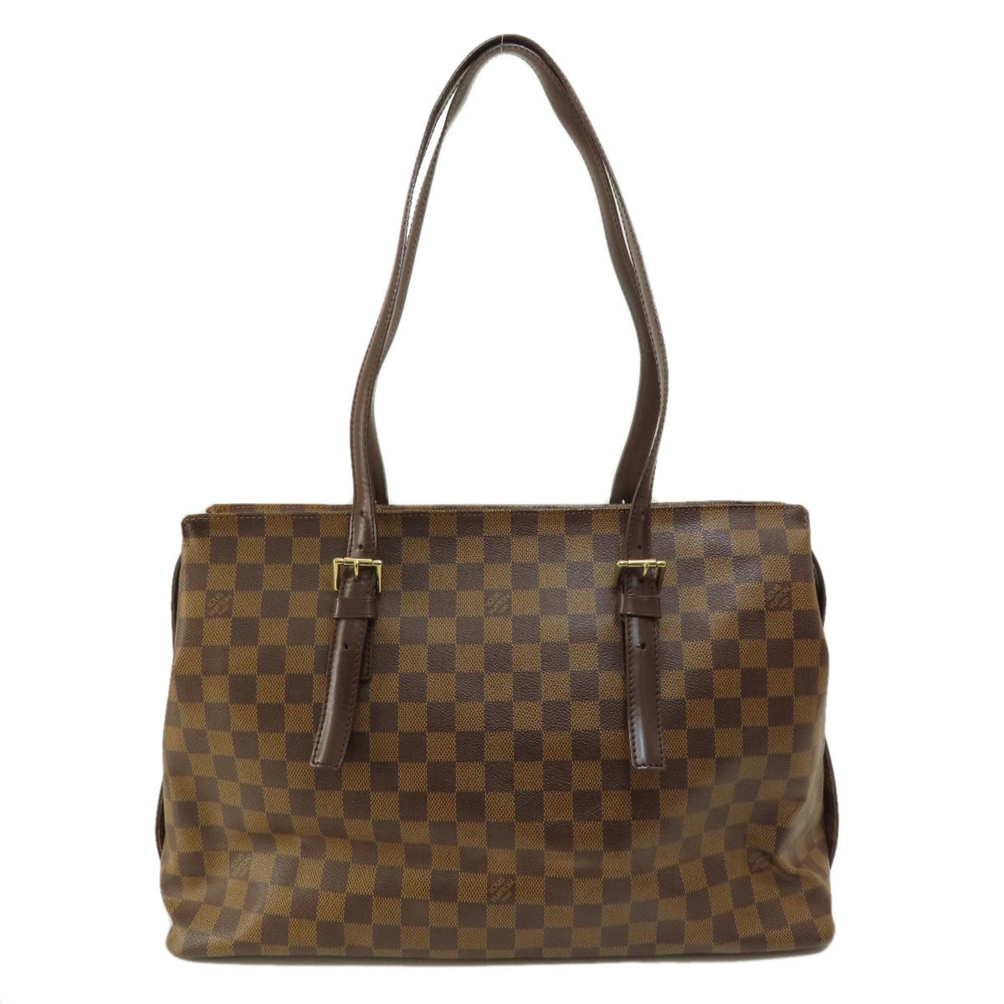 Louis Vuitton N51119 Chelsea Damier Ebene Tote Bag Canvas Women's LOUIS VUITTON