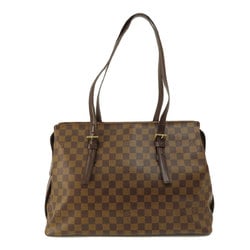 Louis Vuitton N51119 Chelsea Damier Ebene Tote Bag Canvas Women's LOUIS VUITTON