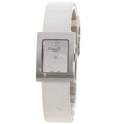 Christian Dior D78-1092 Malice Watch with Replacement Strap Stainless Steel/Leather Women's CHRISTIAN DIOR