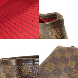 Louis Vuitton N51105 Neverfull MM Damier Ebene Tote Bag Canvas Women's LOUIS VUITTON