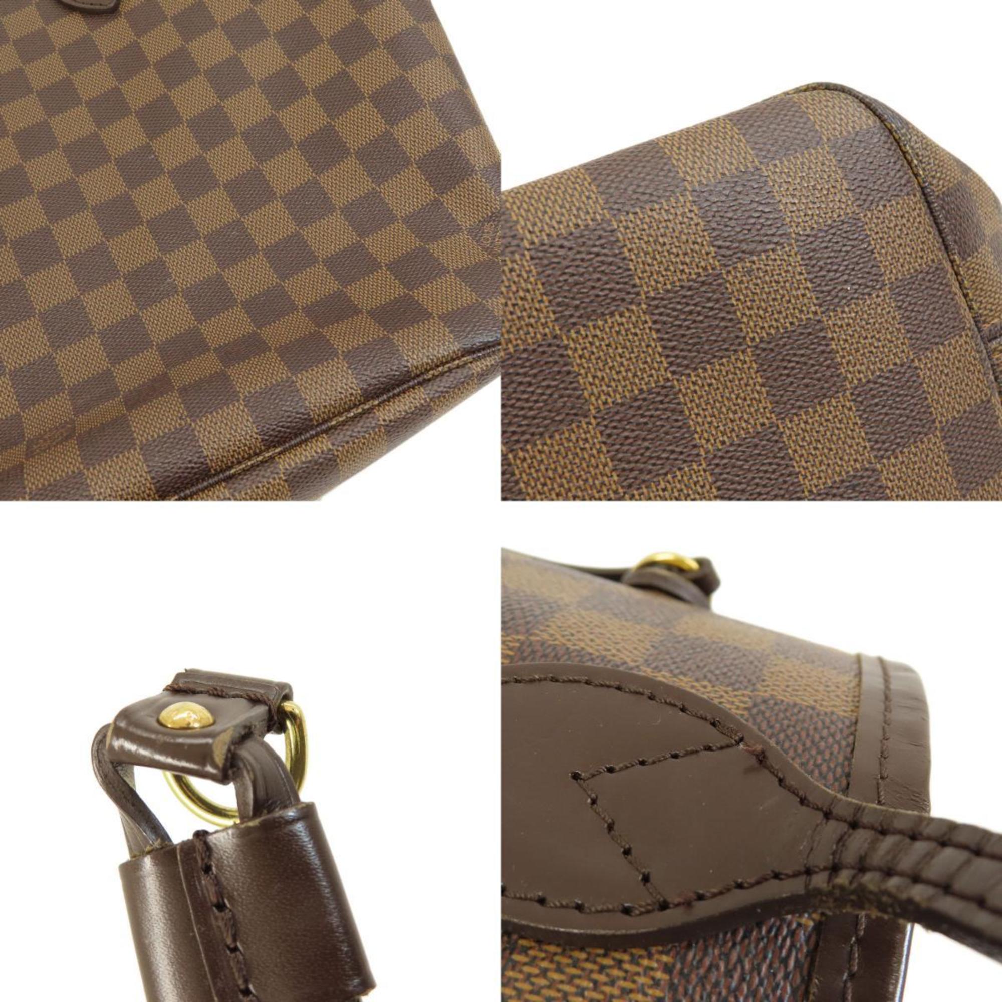 Louis Vuitton N51105 Neverfull MM Damier Ebene Tote Bag Canvas Women's LOUIS VUITTON