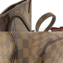 Louis Vuitton N51105 Neverfull MM Damier Ebene Tote Bag Canvas Women's LOUIS VUITTON