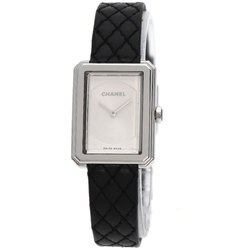 Chanel H6401 Boyfriend Small Model Watch Stainless Steel/Leather Women's CHANEL