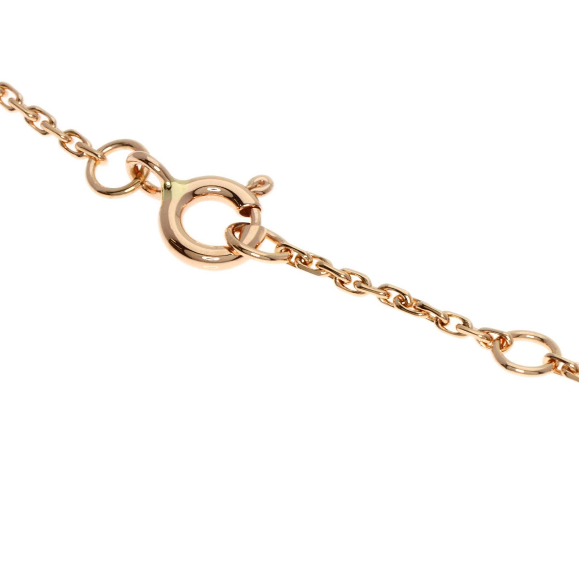 Louis Vuitton Bracelet Sun Blossom Malachite Diamond K18 Pink Gold Women's LOUIS VUITTON