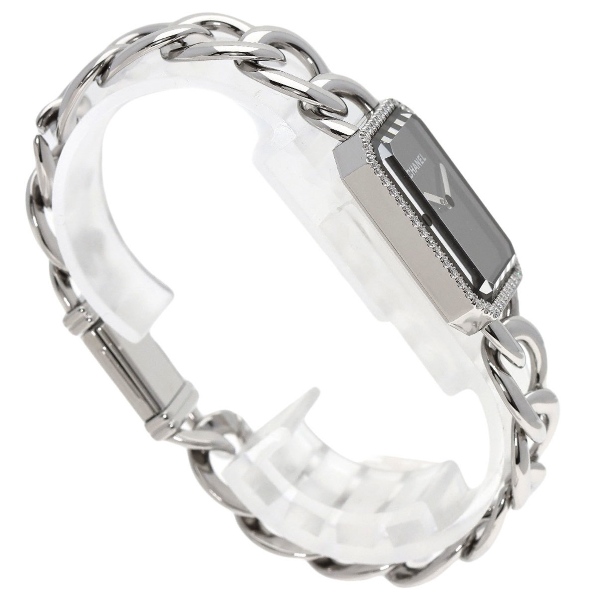 Chanel H3254 Premiere Diamond Bezel Watch Stainless Steel/SS/Diamond Women's CHANEL