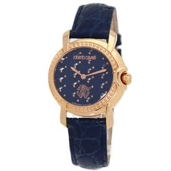 Roberto Cavalli by Franck Muller Limited Edition Watch GP/Leather Ladies