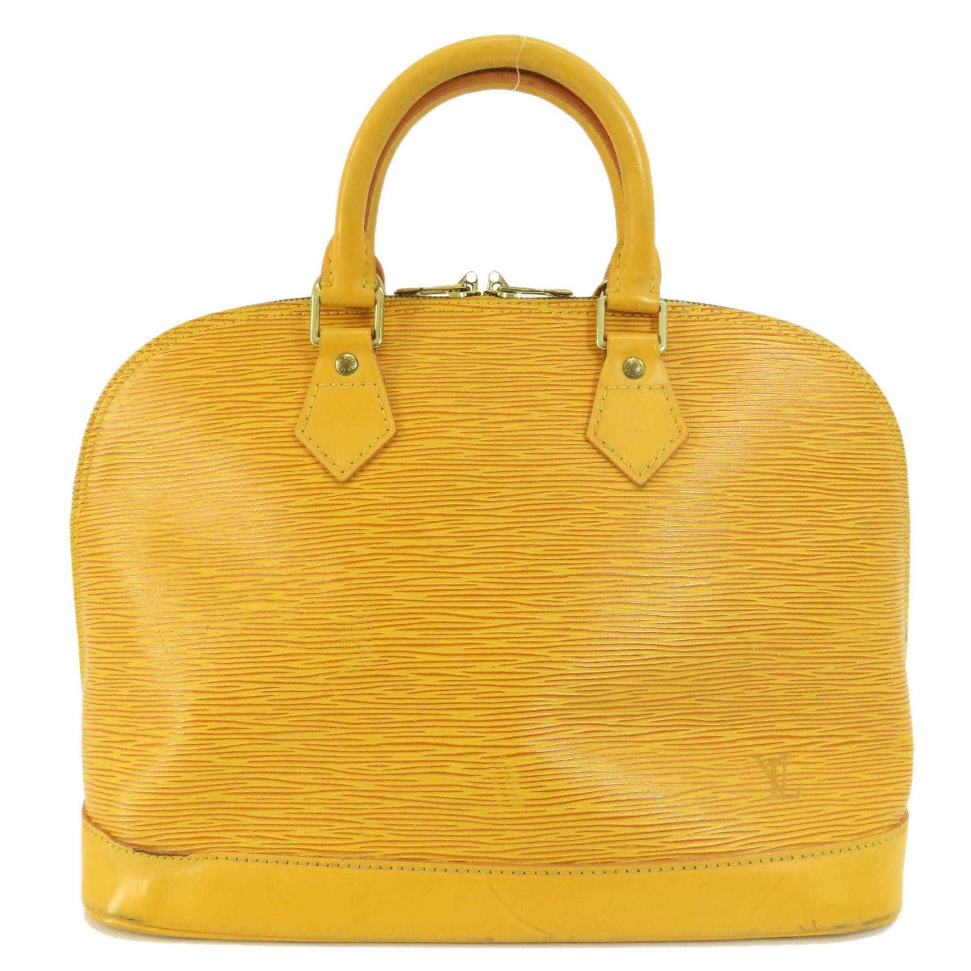 Louis Vuitton M52149 Alma Tassili Yellow Handbag Epi Leather Women's LOUIS VUITTON