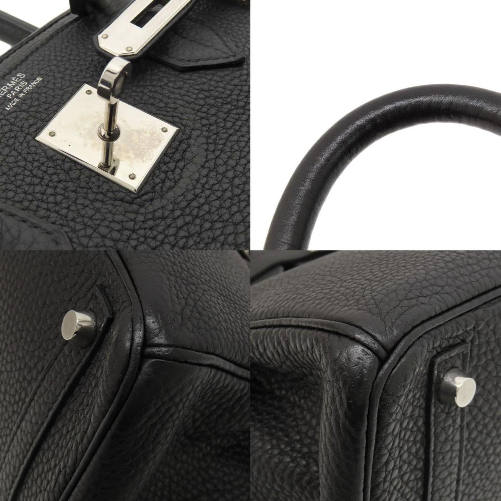 Hermes Birkin 30 Black Togo Handbag for Women HERMES