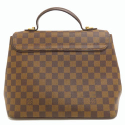 Louis Vuitton N41168 Bergamo MM Damier Ebene Handbag Canvas Women's LOUIS VUITTON