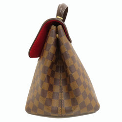 Louis Vuitton N41168 Bergamo MM Damier Ebene Handbag Canvas Women's LOUIS VUITTON