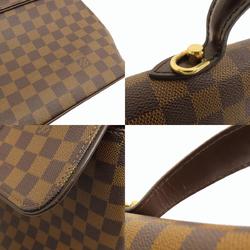 Louis Vuitton N41168 Bergamo MM Damier Ebene Handbag Canvas Women's LOUIS VUITTON