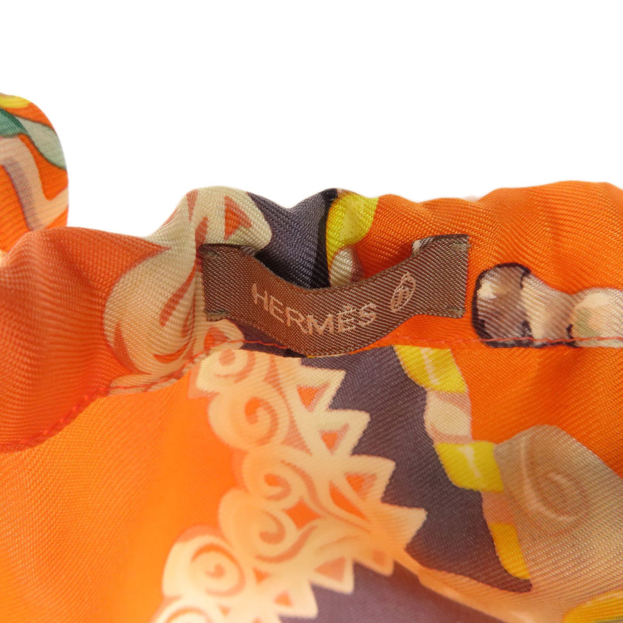 Hermes Petite Ash Tote Handbag Cotton/Silk Women's HERMES