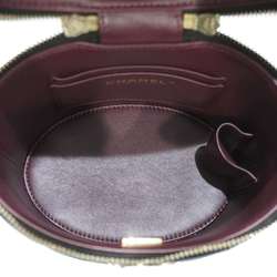 CHANEL Vanity 2way Bag AS3348 Shoulder Black SG Hardware Caviar Skin Women's Men's