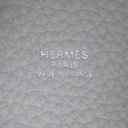 HERMES Picotin PM Handbag Tote Bag Greeneve/Vert Comic Silver Hardware Taurillon B Stamp Women's Men's