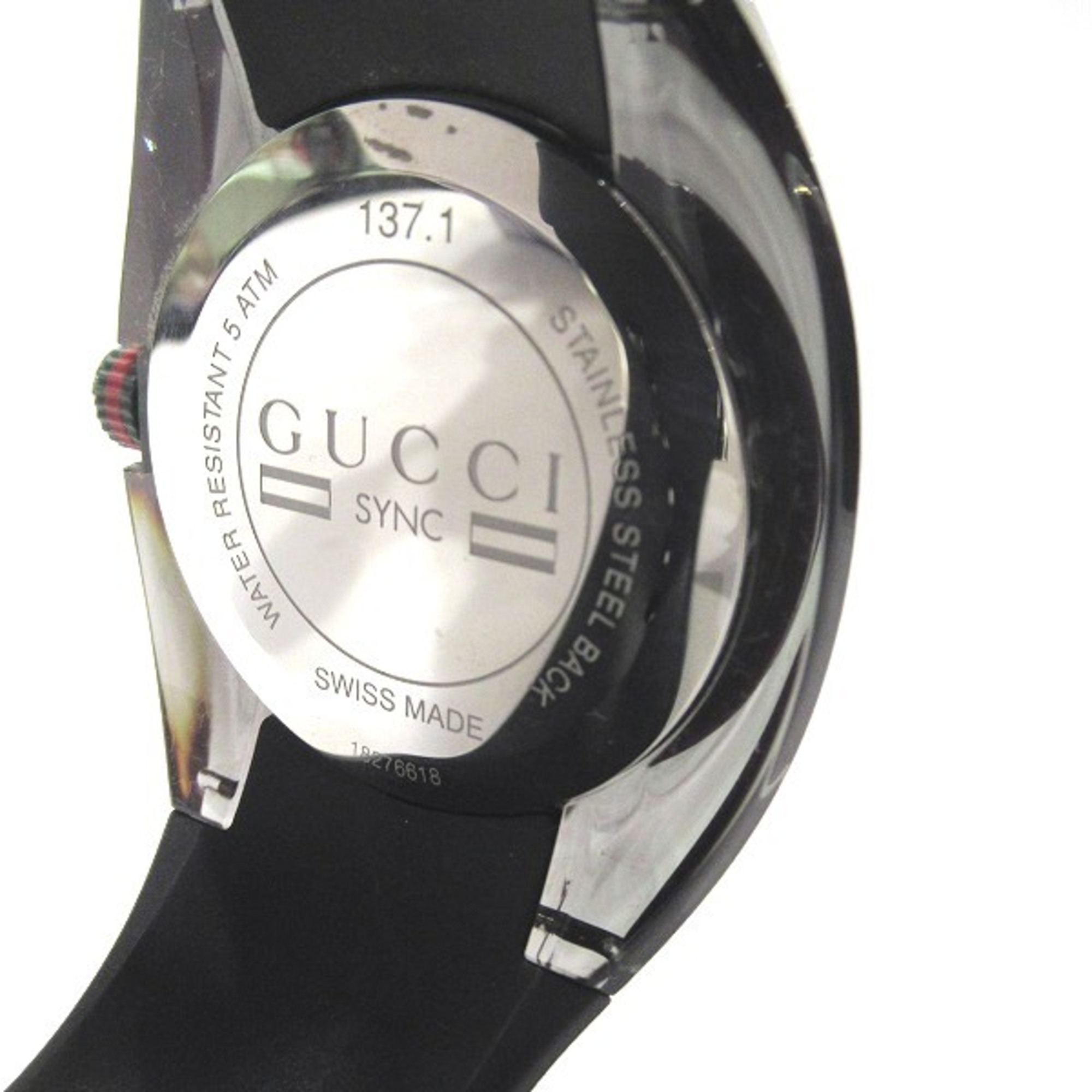 GUCCI Sync 137.1 Quartz Watch Men's