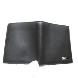 GUCCI Leather Black 28995 Wallet Billfold Men's