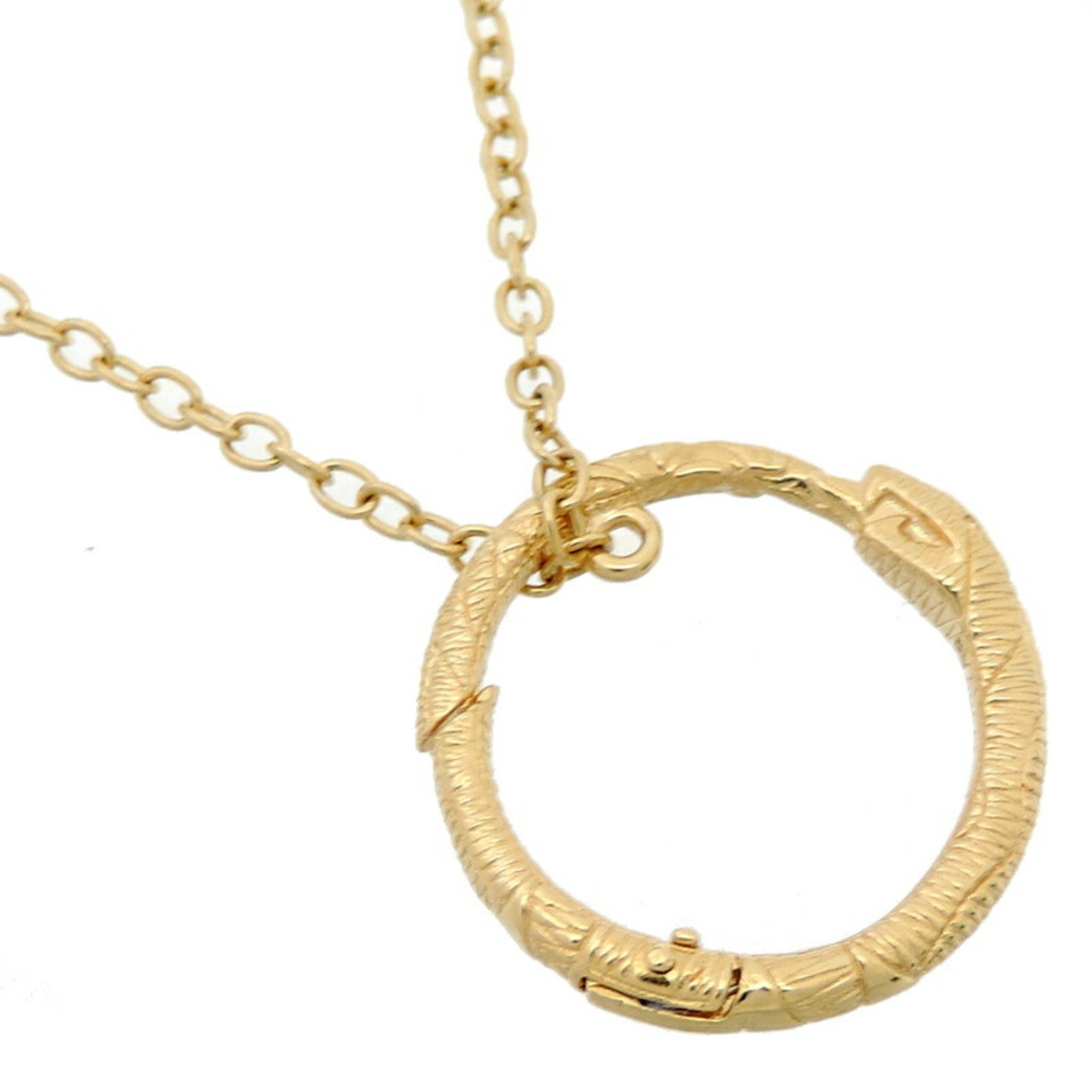 Gucci Ouroboros Women's and Men's Necklace 750 Yellow Gold