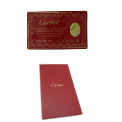 Cartier Bi-fold Wallet Women's Long L3000466 Leather Bordeaux