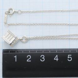 Tiffany Atlas Cube Silver Necklace Box Bag Total weight approx. 7.8g Approx. 40cm