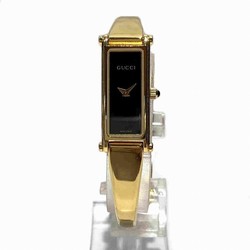 Gucci 1500L Black Dial Quartz Watch Women's