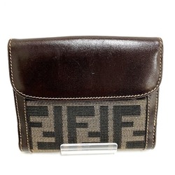 FENDI ZUCCA W Bi-fold Wallet for Men and Women