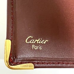 Cartier Must Do Long Wallet Bi-fold for Women