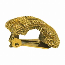 Christian Dior Cross Motif Gold Accessory Earrings for Women