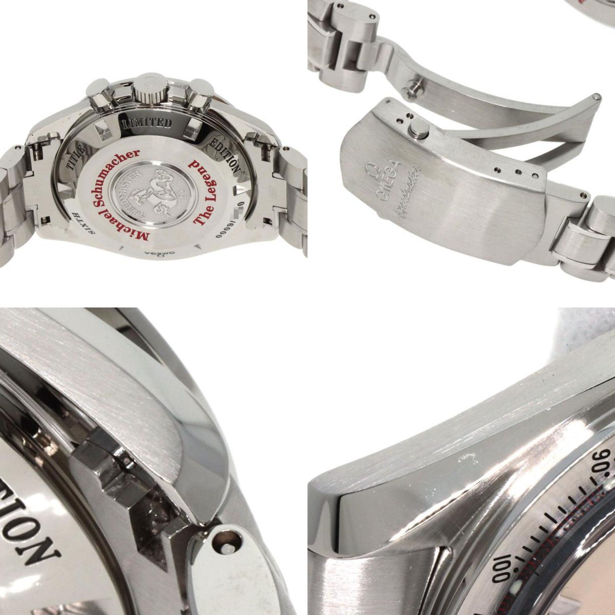 OMEGA 3559.32 Speedmaster Schumacher Legend 6000 Limited Edition Watch Stainless Steel/SS Men's