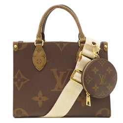 Louis Vuitton M46373 On the Go PM Monogram Giant Handbag Reverse Women's LOUIS VUITTON