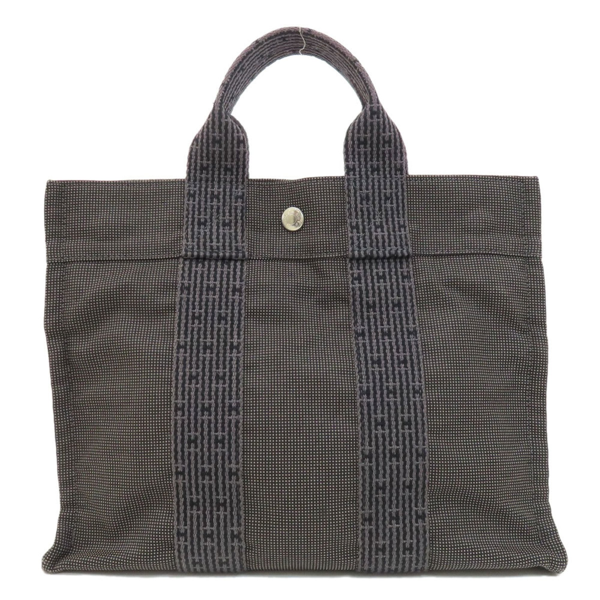 Hermes Air Line Tote PM Bag Canvas Women's HERMES