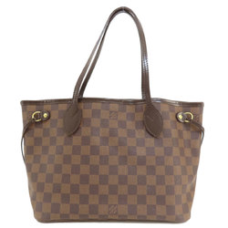 Louis Vuitton N51109 Neverfull PM Former Damier Ebene Tote Bag Canvas Women's LOUIS VUITTON