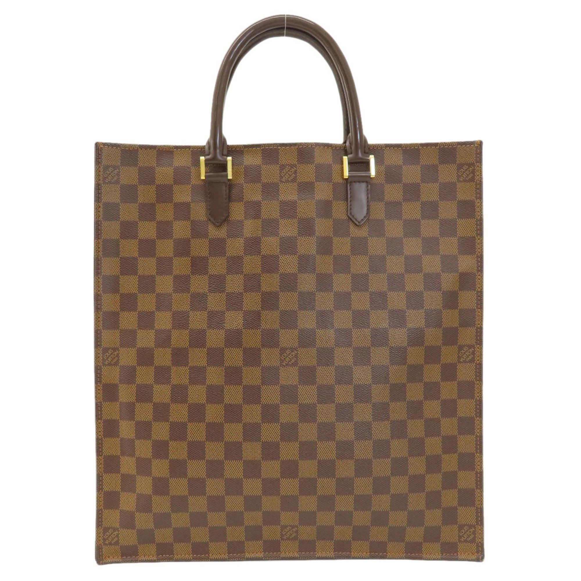 Louis Vuitton N51140 Sac Plat Damier Ebene Handbag Canvas Women's LOUIS VUITTON