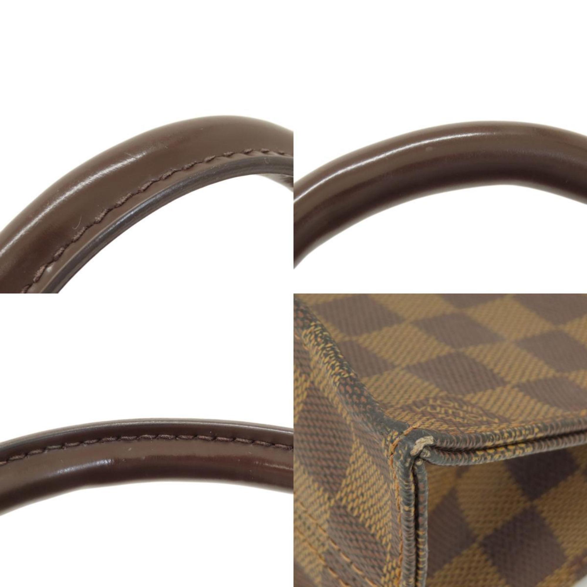 Louis Vuitton N51140 Sac Plat Damier Ebene Handbag Canvas Women's LOUIS VUITTON