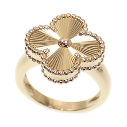 Van Cleef & Arpels Alhambra Ring for Women, K18YG, Size 6, #46, 7.7g, 18K Yellow Gold, 750, VCARP61347, A2230786